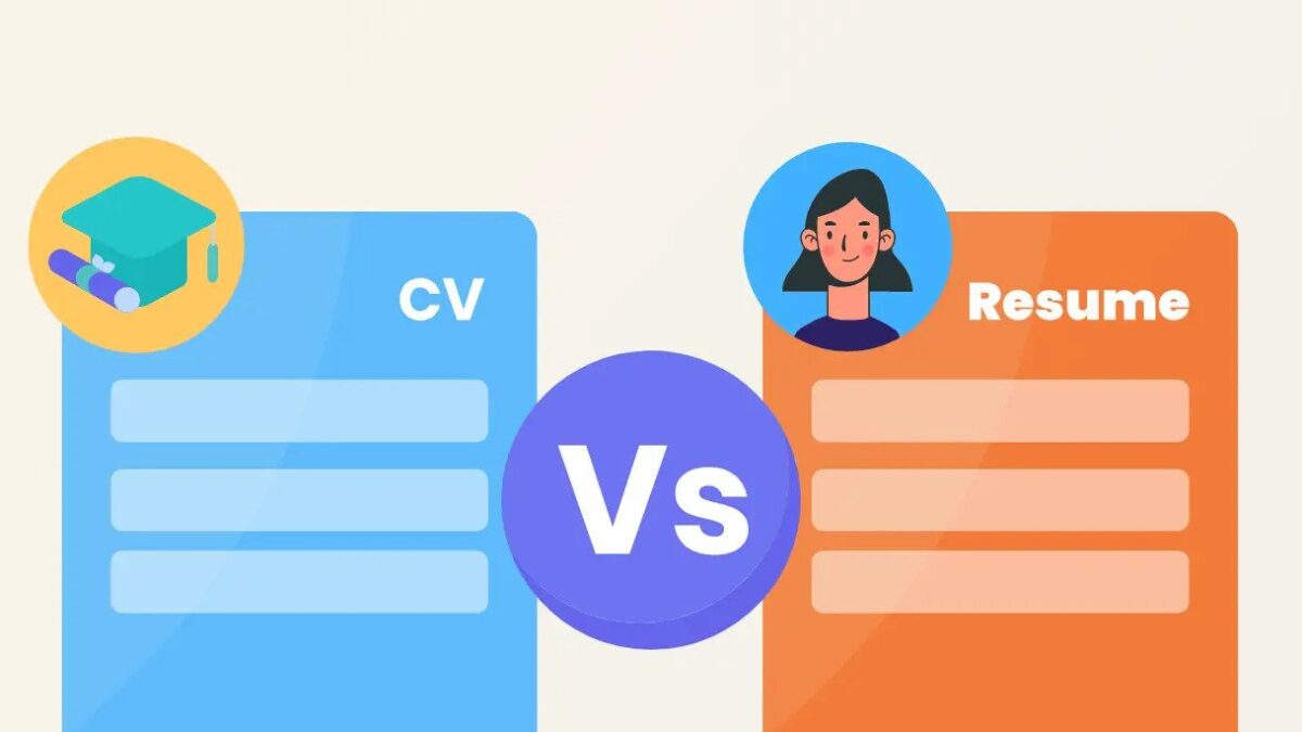 تفاوت CV و رزومه